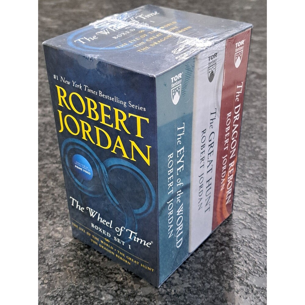 The Wheel of Time by Robert Jordan 3 Book Set 1 BRAND NEW SEALED Fantasy